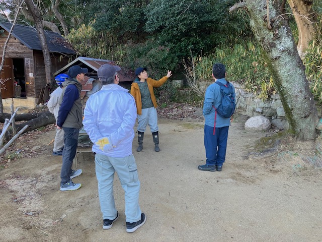 作業前に注意事項説明します。