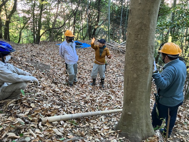 作業前に注意事項説明します。